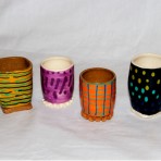 Clay Shot Glass