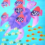 Swimming With Friends Post Cards (4)