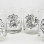 Glass Etched Tumblers (set of 4)