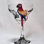 Pirate Margarita Glass